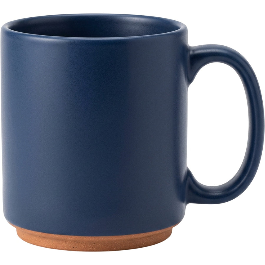 Matiq Arcwell Ceramic Coffee Mug Satin Navy 13 oz